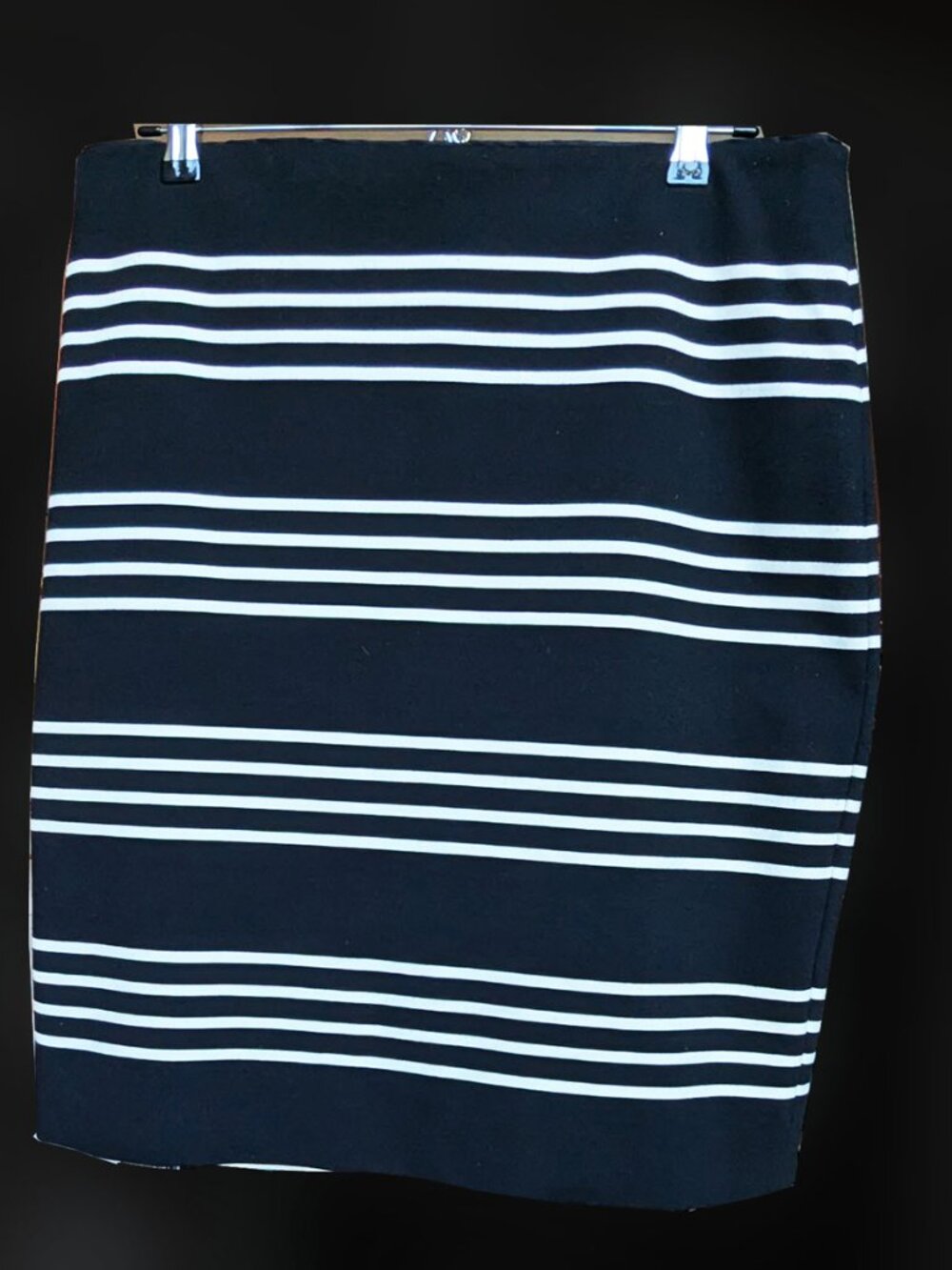 White House Black Market Striped Miniskirt